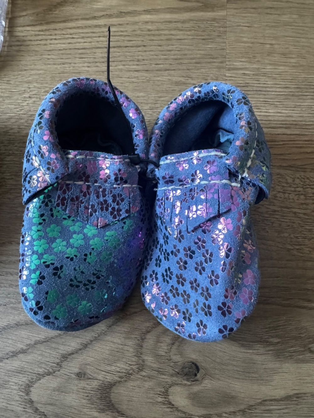 Baby Girl Shoes Bundle Size 2 | 4 Pairs | Jelly, Mary Jane & Moccasins - Picture 2 of 12